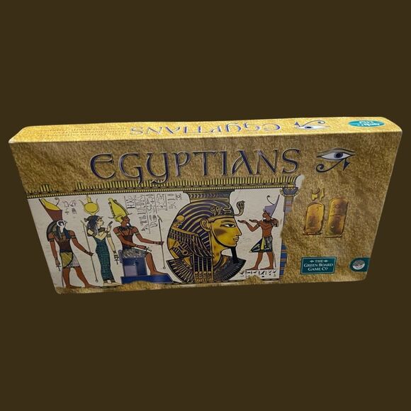 2001 The Green Board Game Company Egyptians Board Game - Picture 3 of 5
